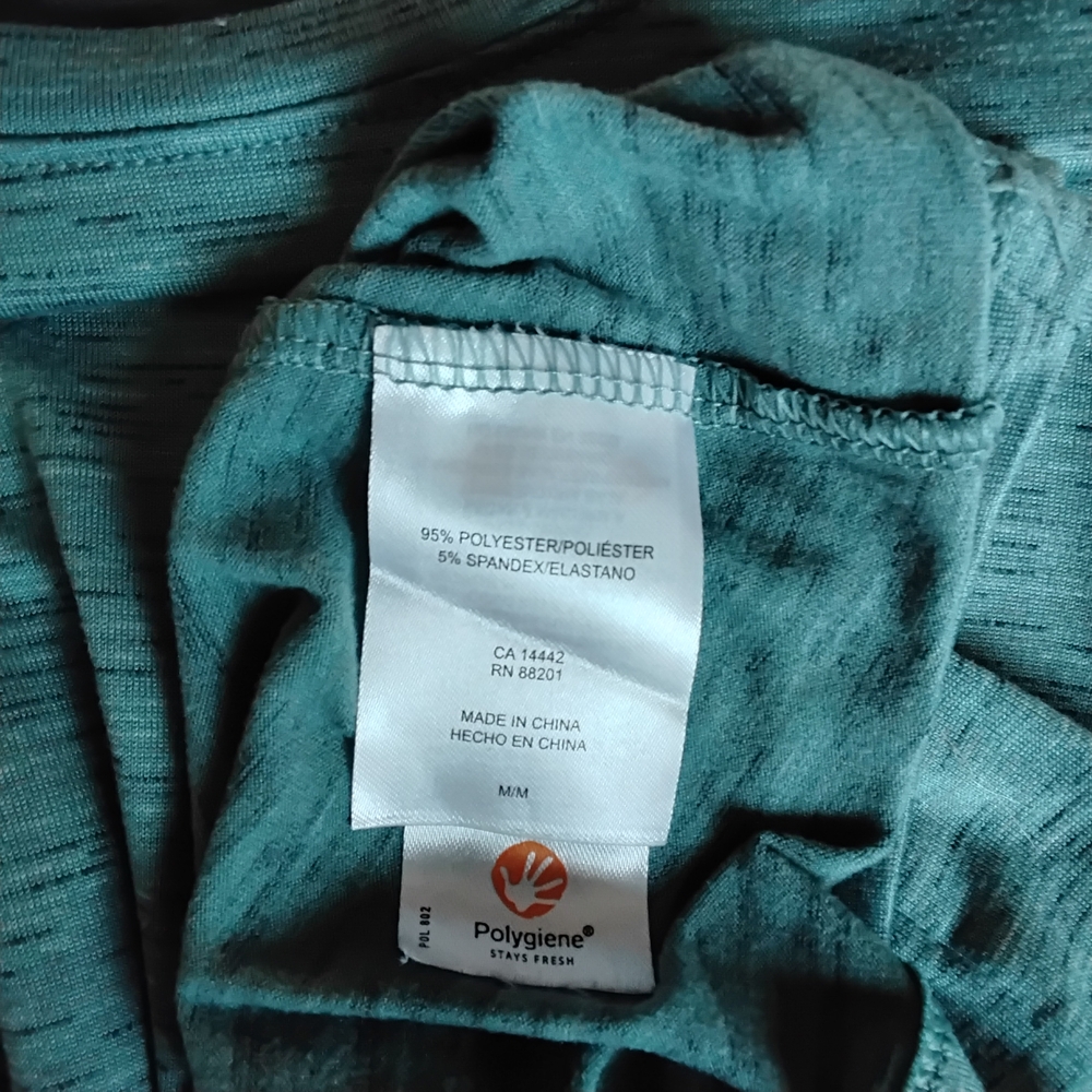Mondetta Teal M Short Sleeve Active Top Pre Loved - Picture 8 of 8
